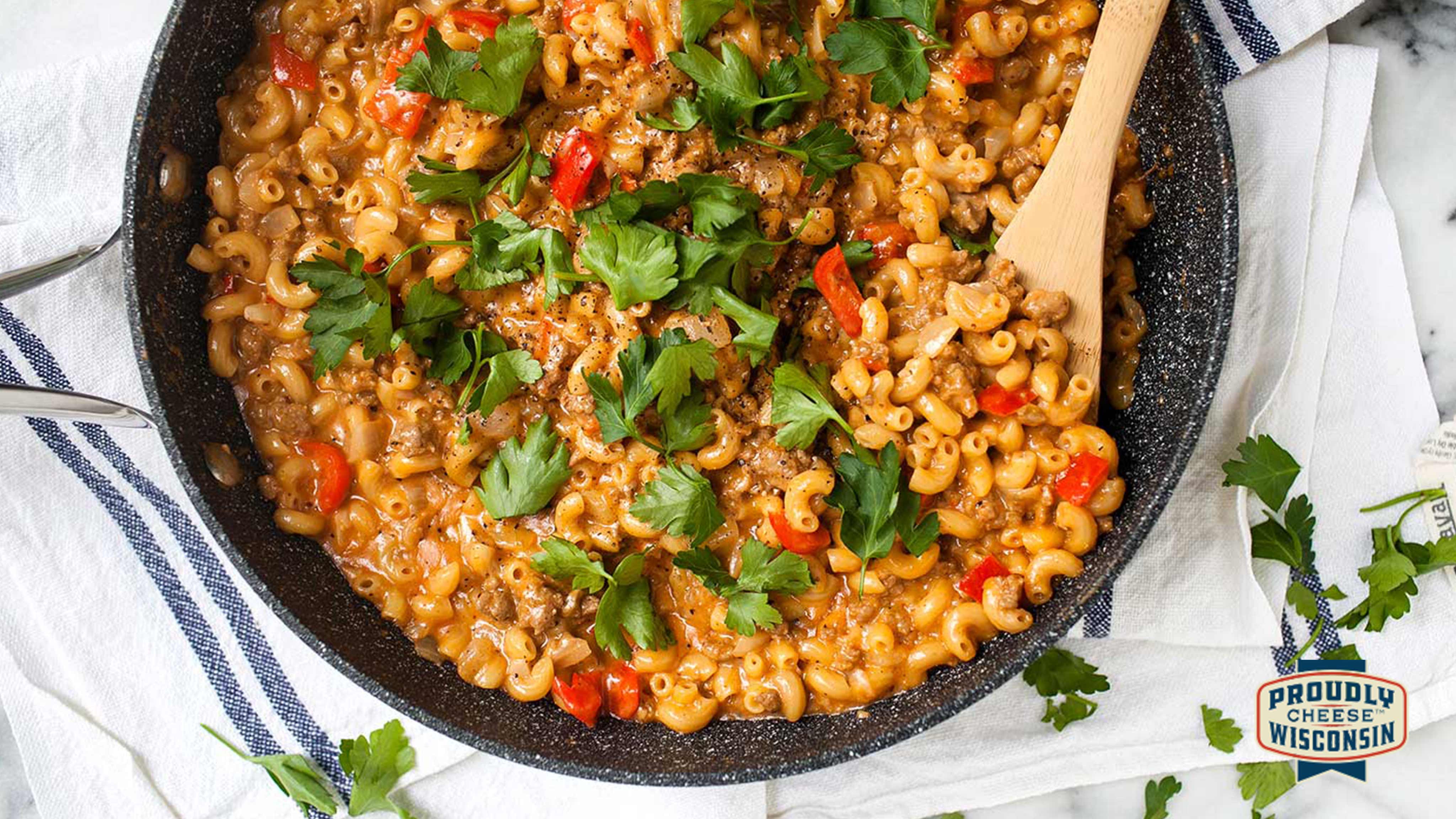 Image for Recipe Turkey Cheeseburger Skillet