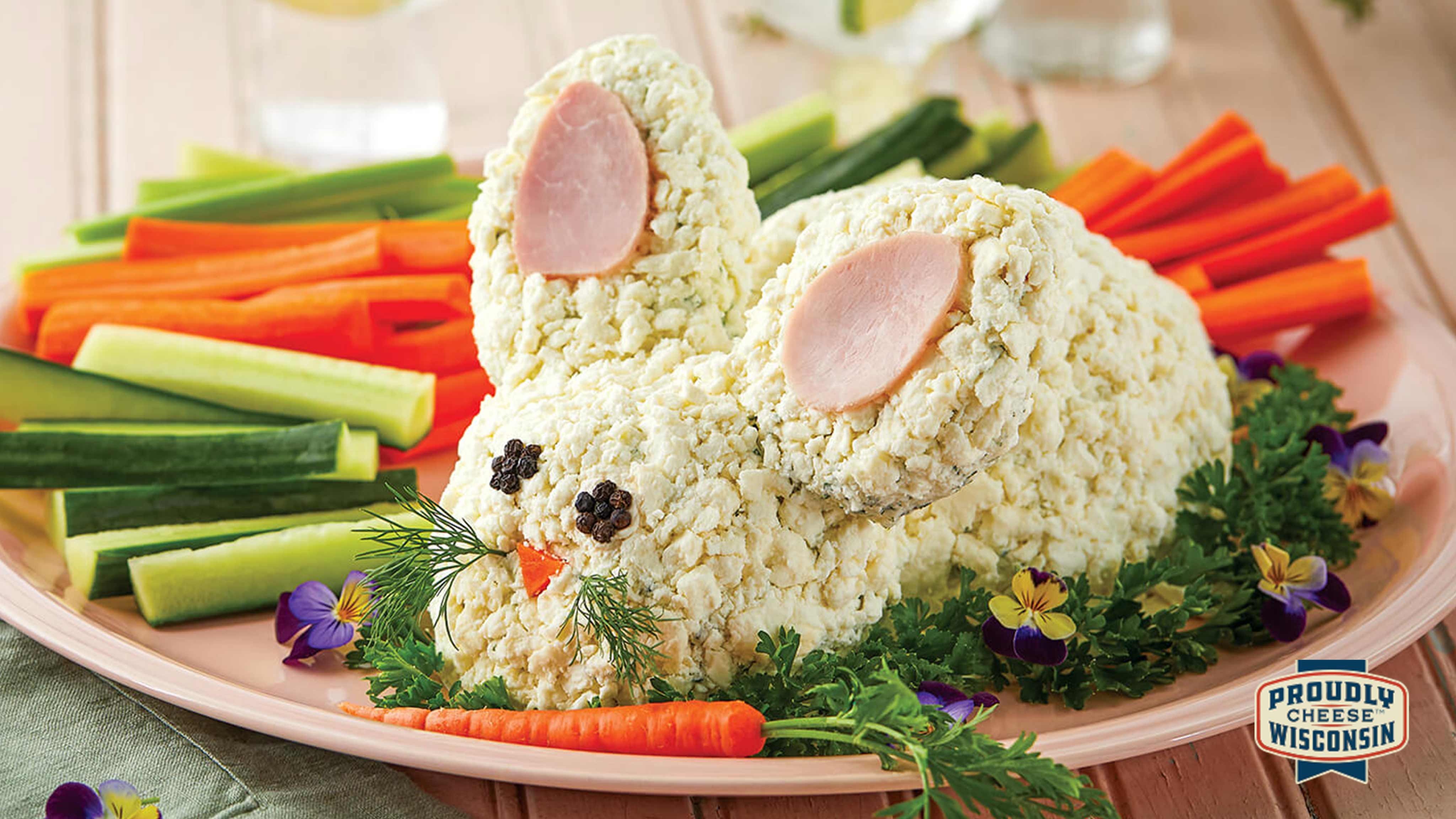 Image for Recipe Easter Bunny Cheese Ball