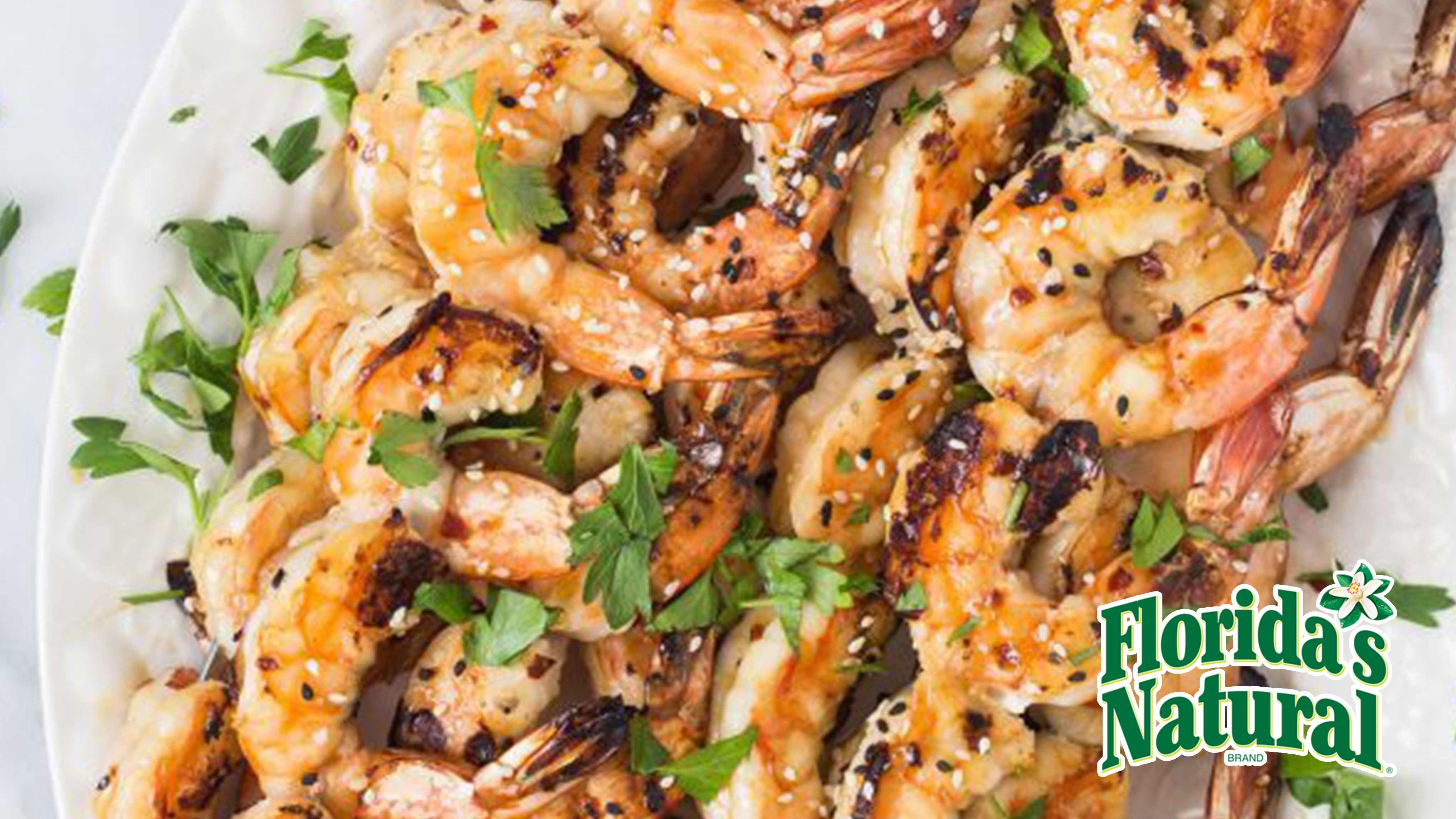 Image for Recipe Grilled Spicy Orange Shrimp