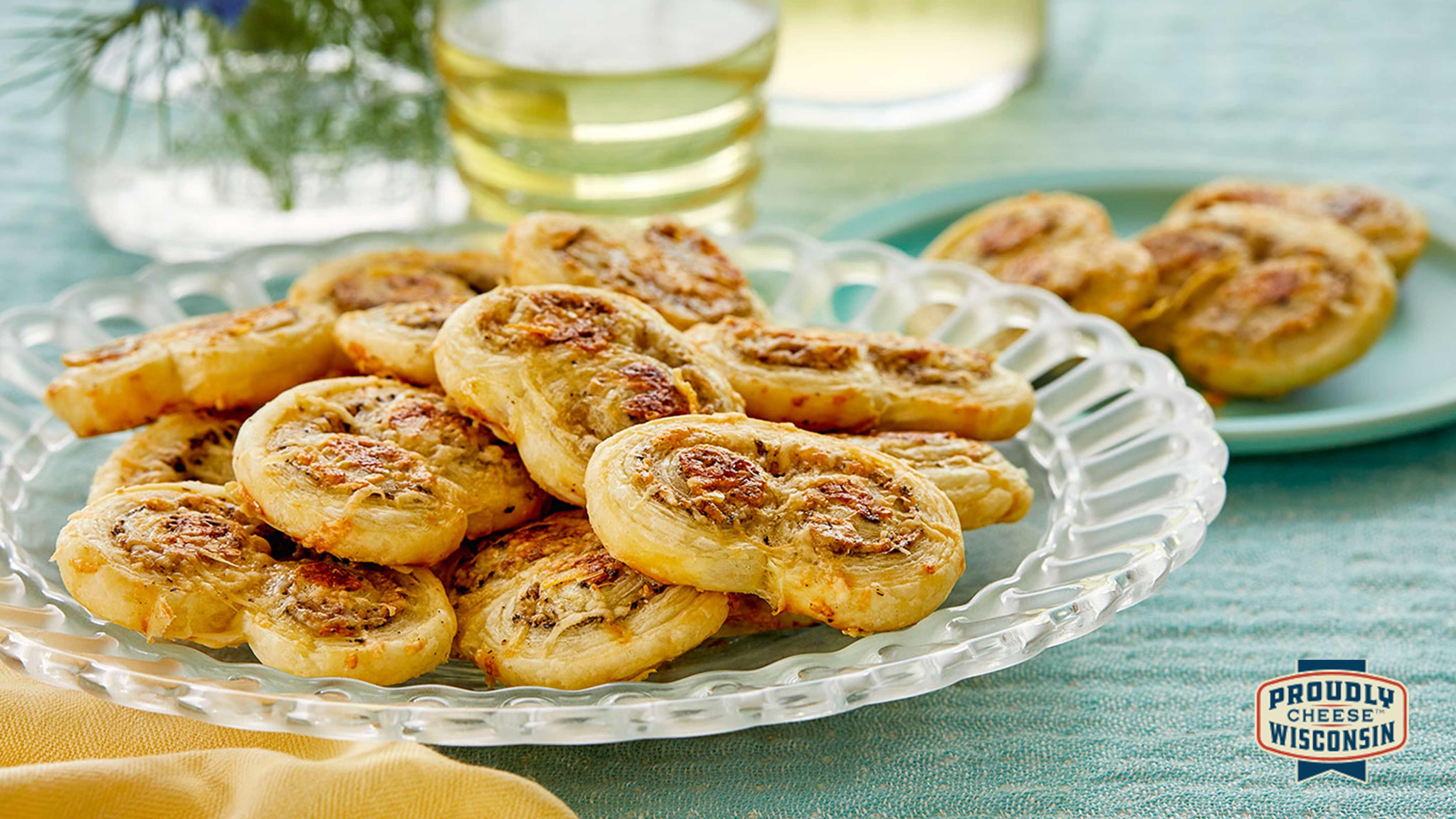 Image for Recipe Flaky Parmesan Palmiers