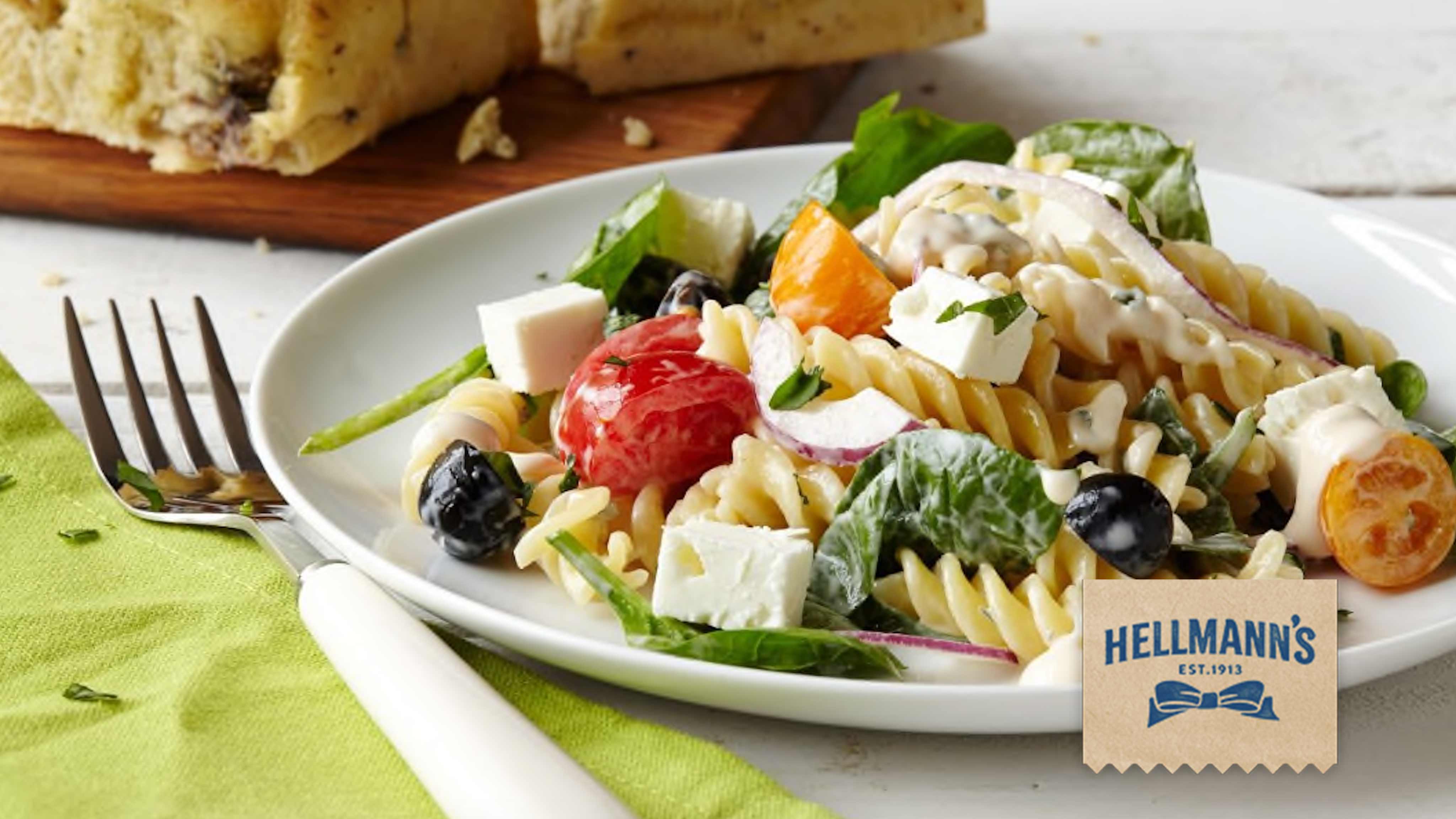 Image for Recipe Greek Pasta Salad