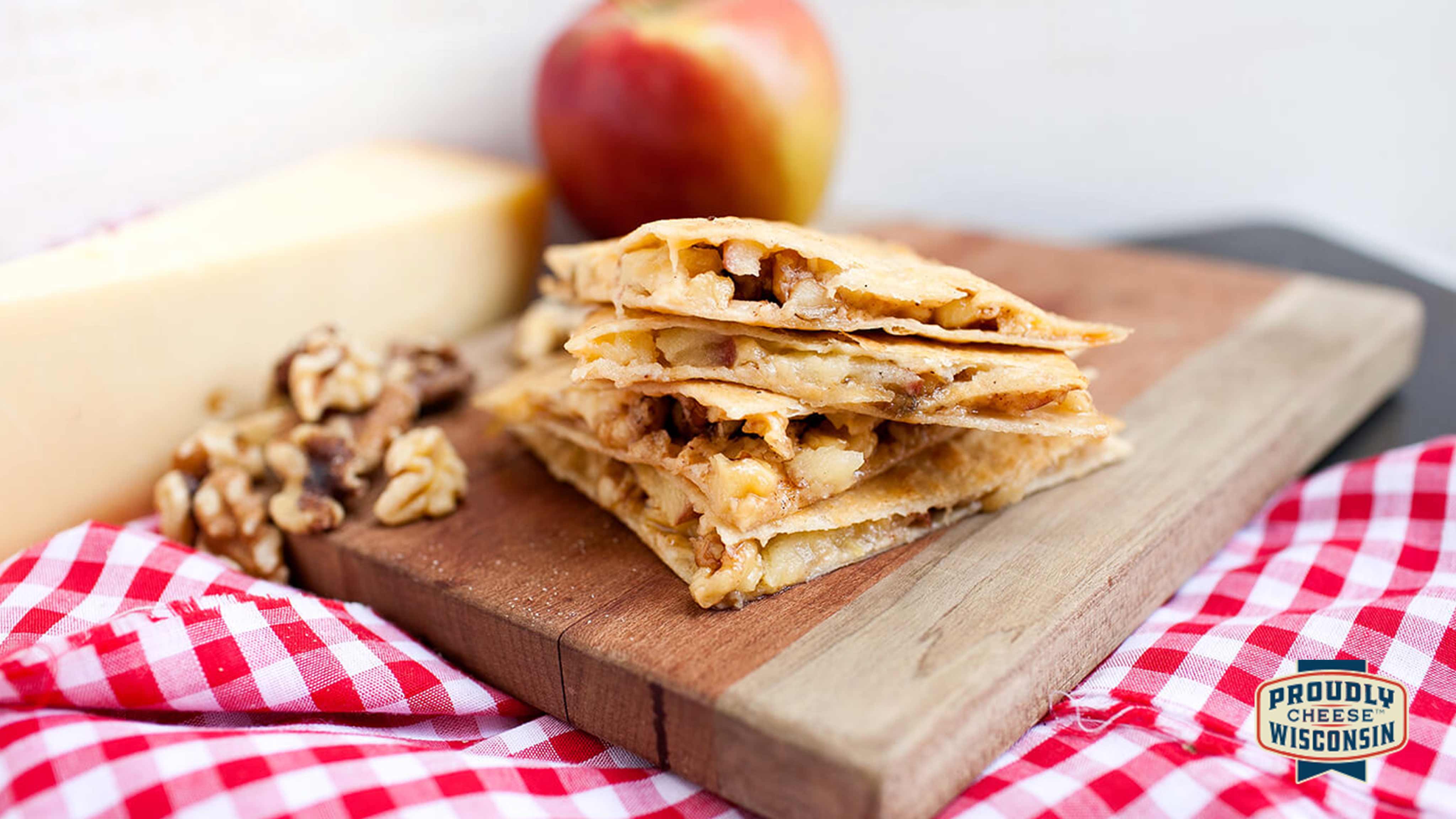 Image for Recipe Autumn Gouda and Apple Quesadilla