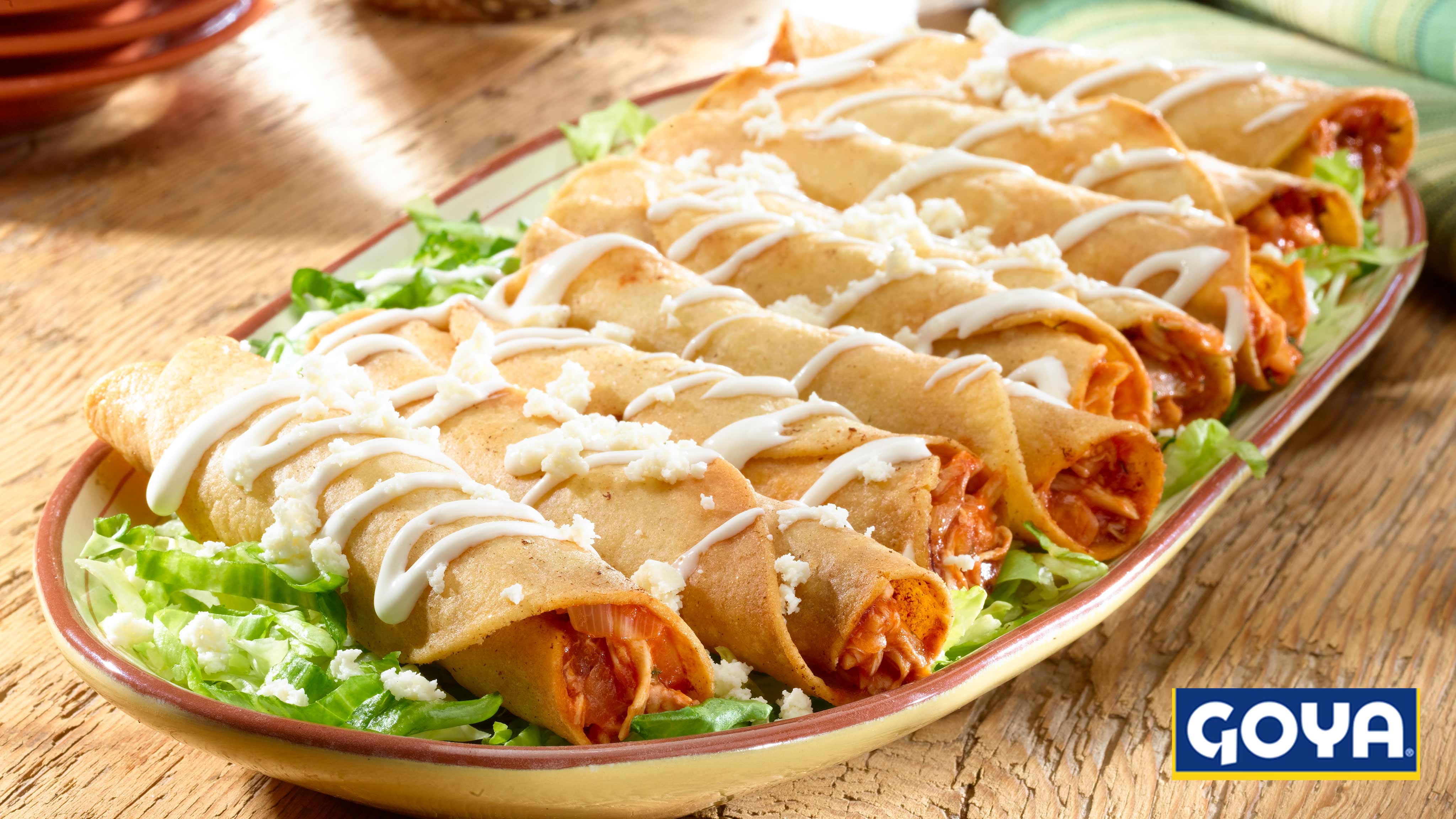 Image for Recipe Chicken Flautas (Flautas de Pollo)