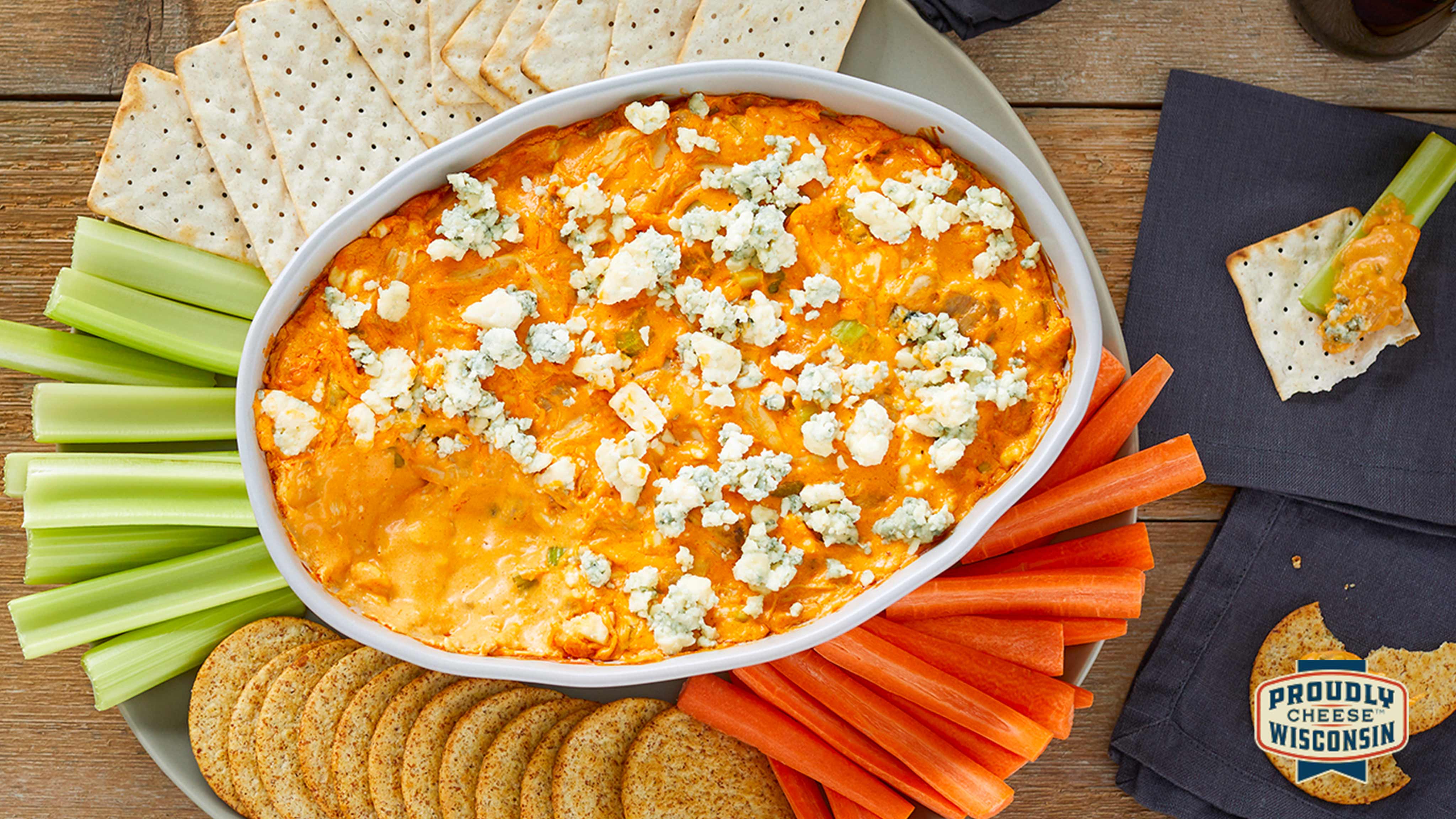 Image for Recipe Creamy Buffalo Chicken Dip