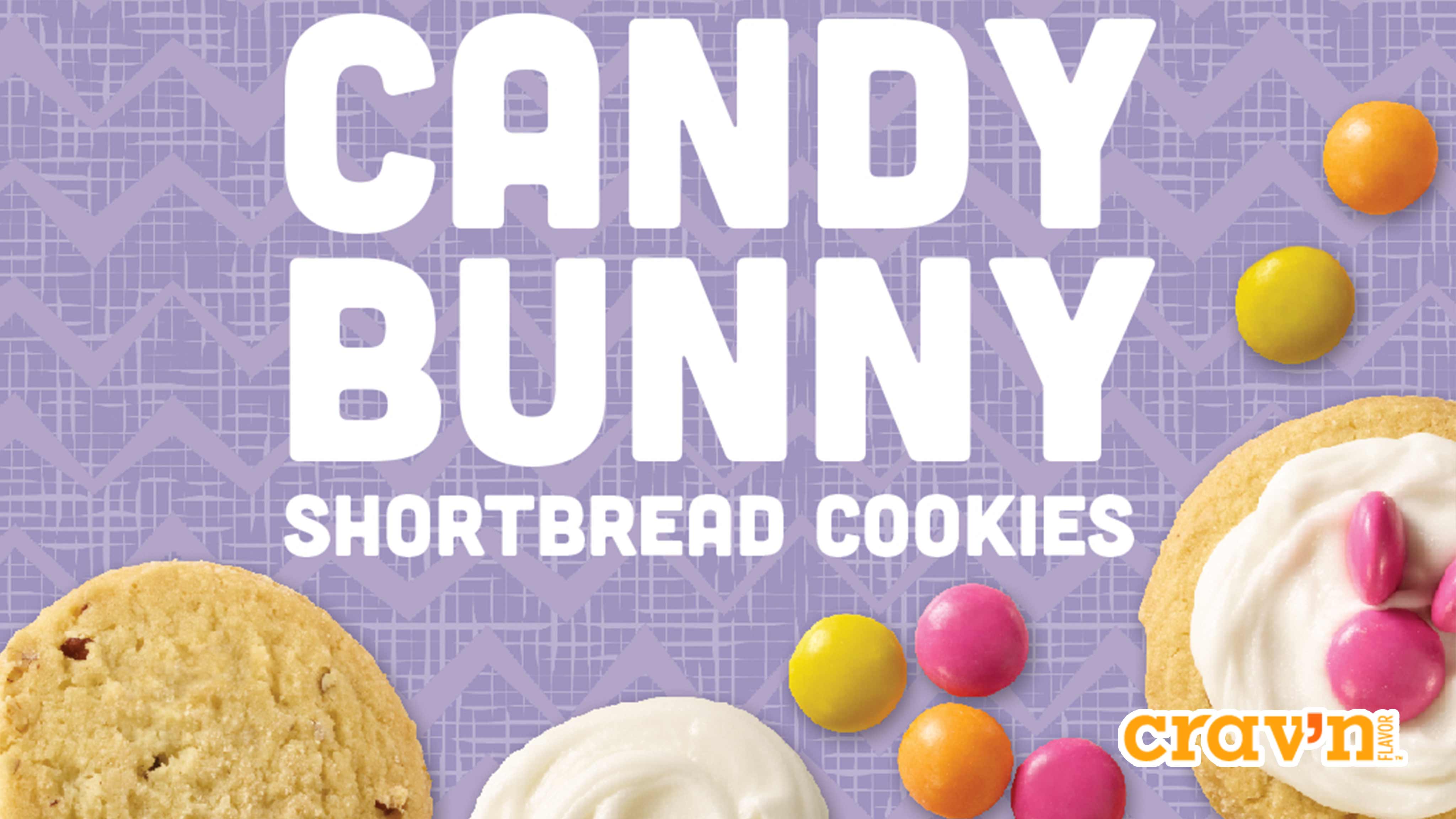 Image for Recipe Candy Bunny Shortbread Cookies