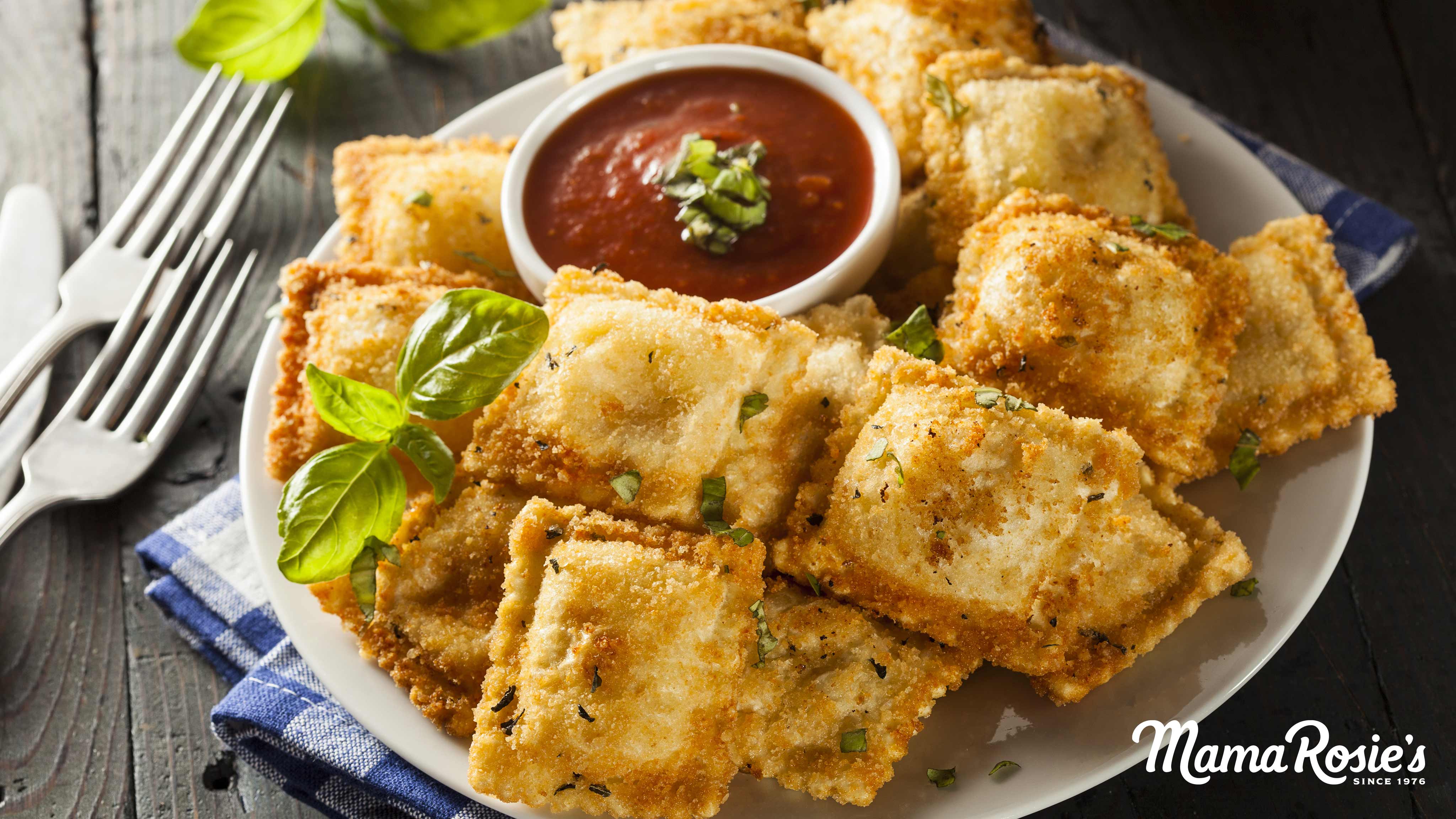 Image for Recipe Fried Mini Cheese Ravioli