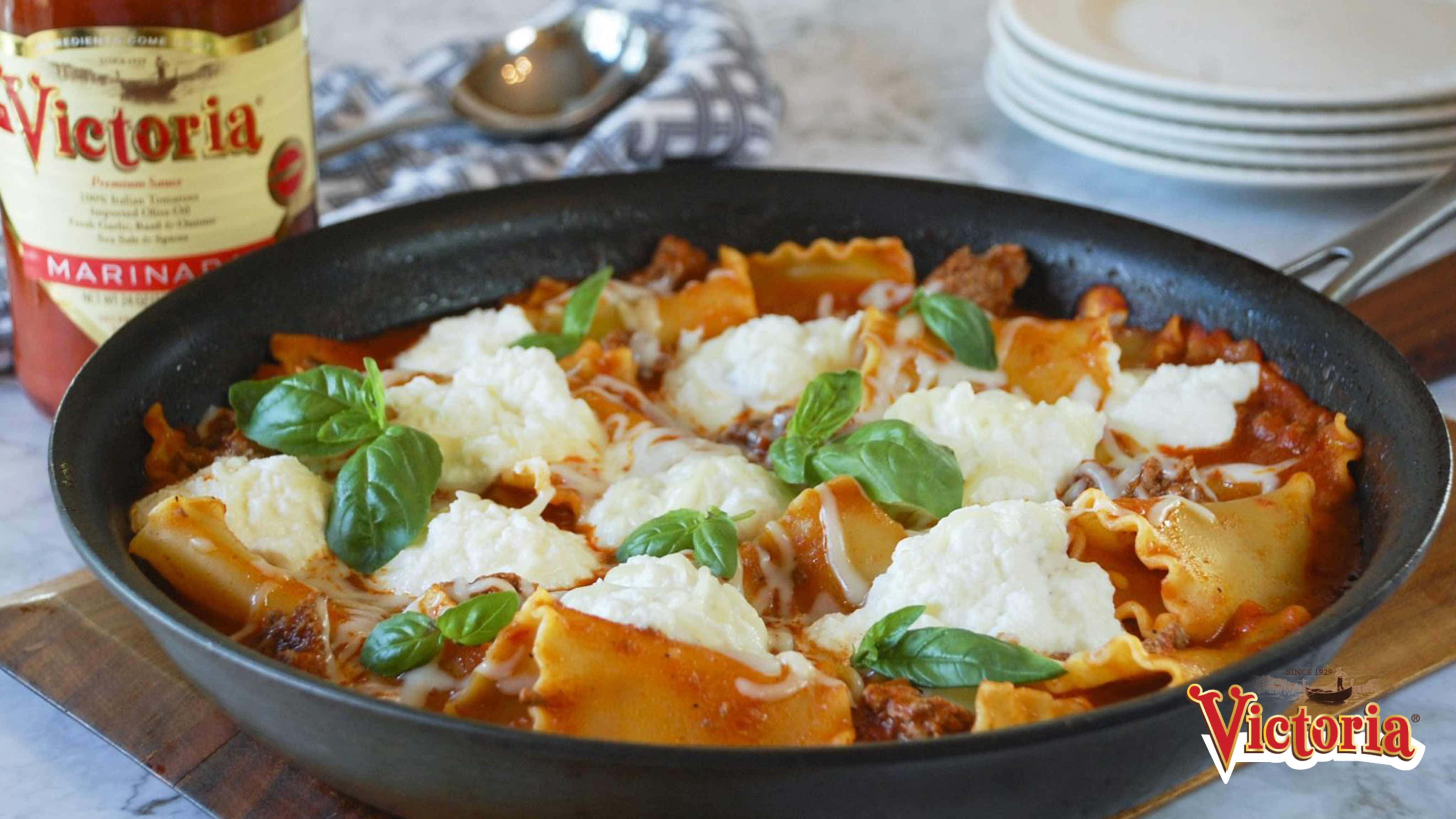 Image for Recipe Easy Skillet Lasagna Recipe