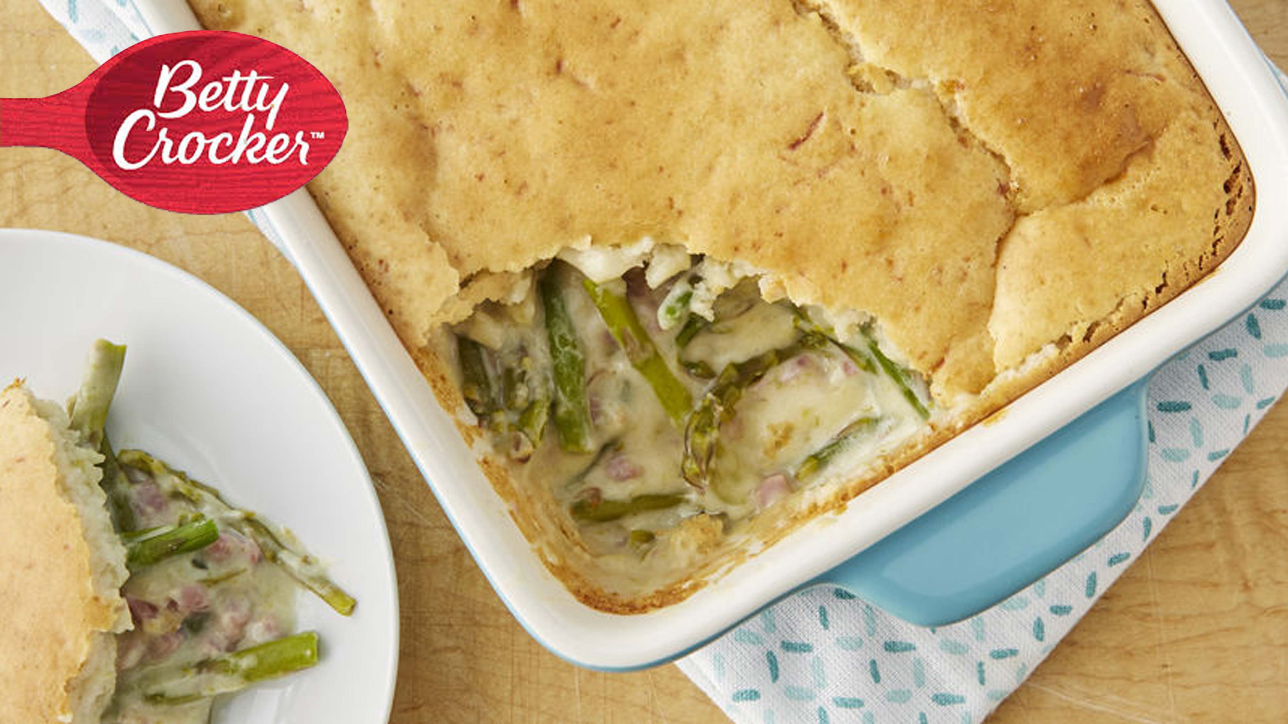 Image for Recipe Ham and Asparagus Casserole