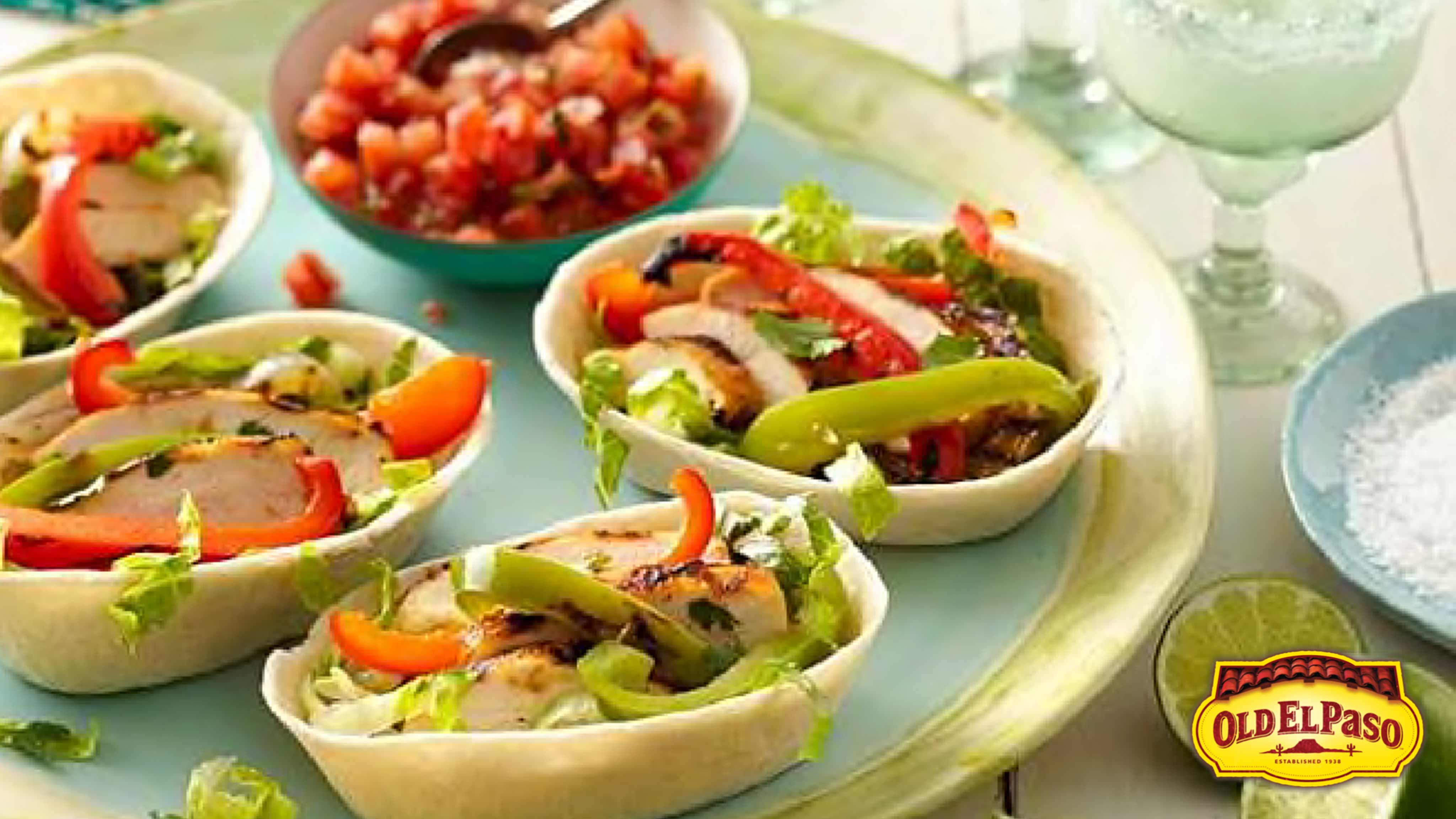 Image for Recipe Grilled Chicken Fajita Bowls