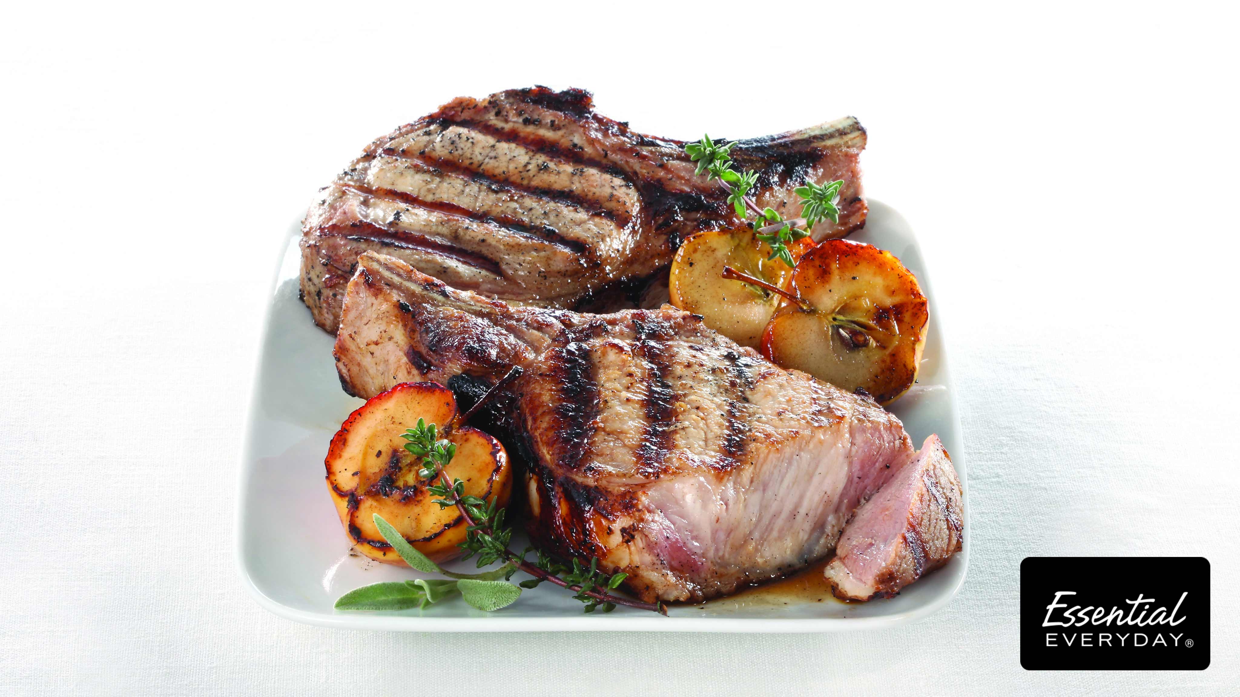 Image for Recipe Brined and Grilled Pork Chops
