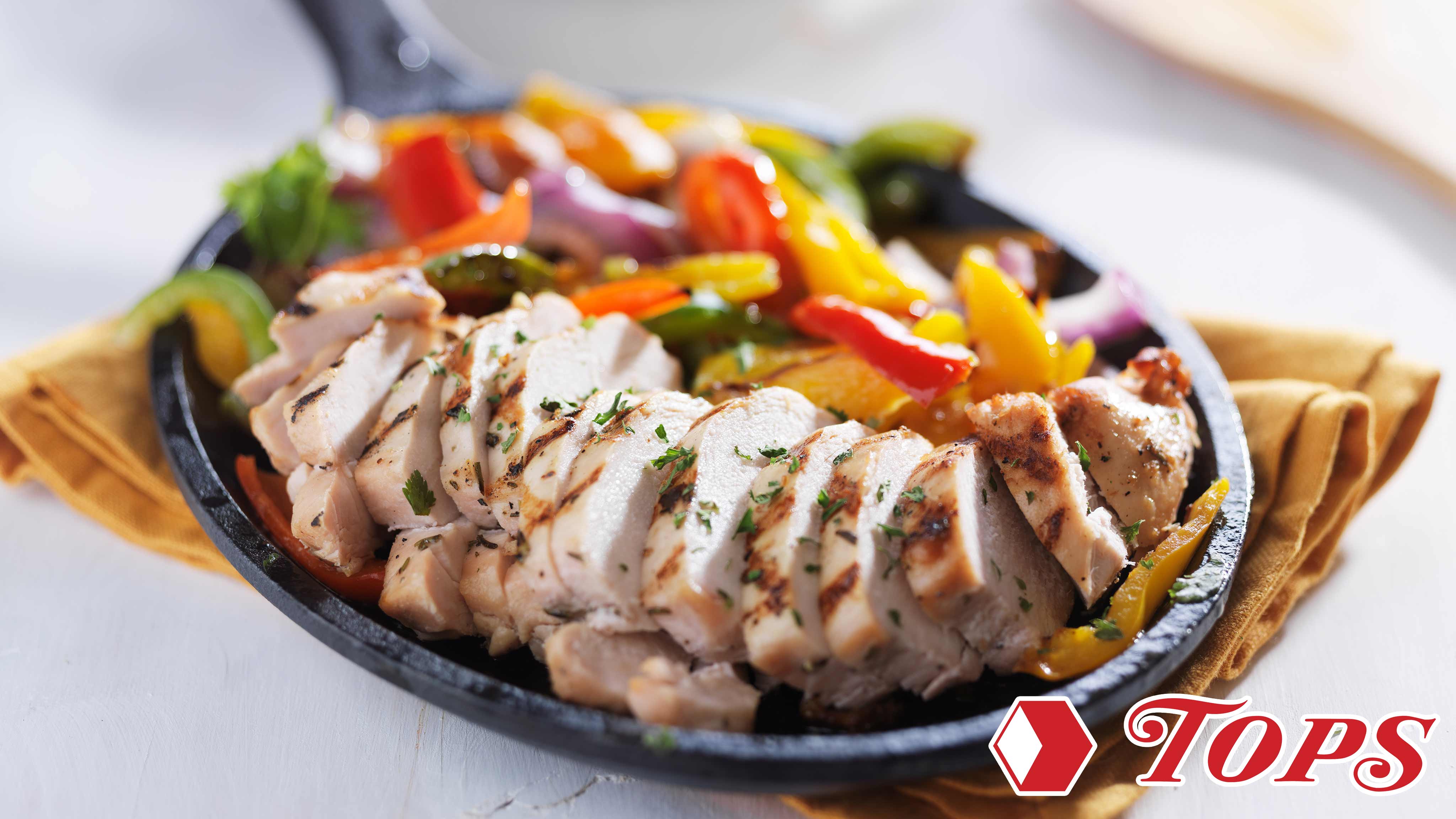 Image for Recipe Grilled Chicken Fajitas