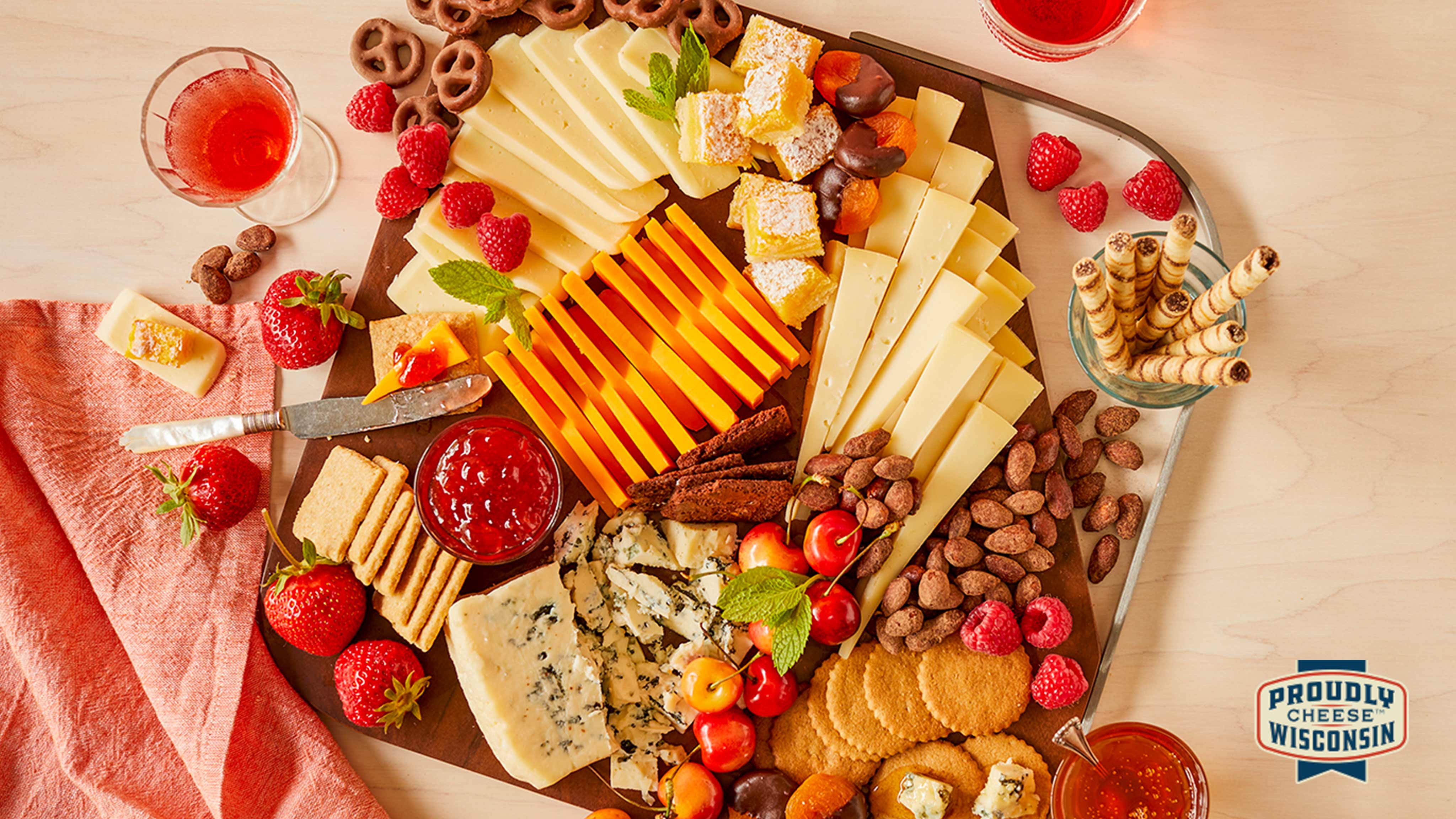 Image for Recipe Spring Dessert Cheese Board