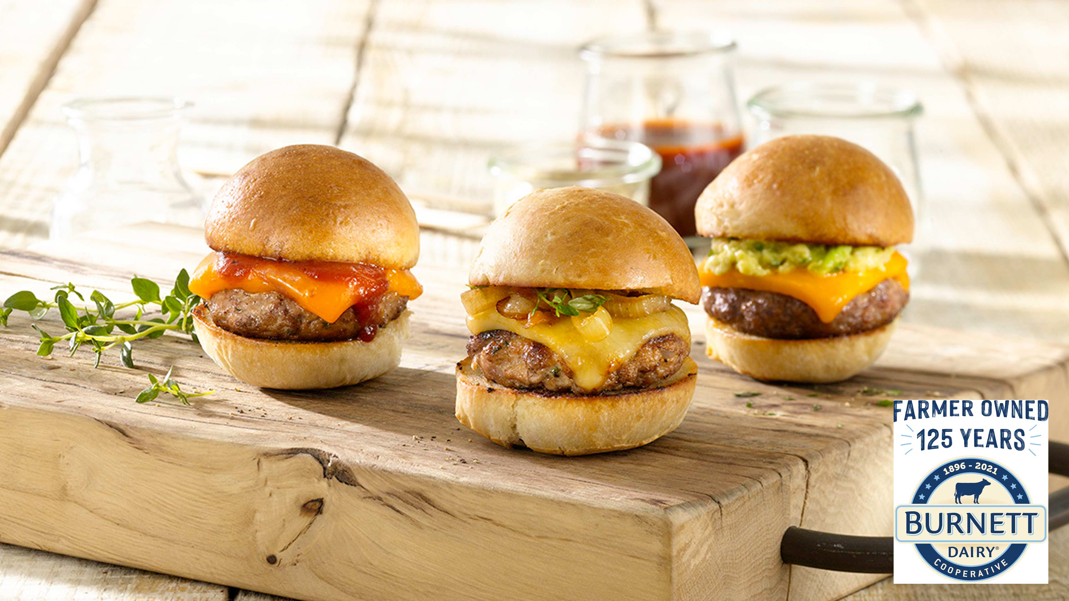 Image for Recipe Three Traditional Sliders