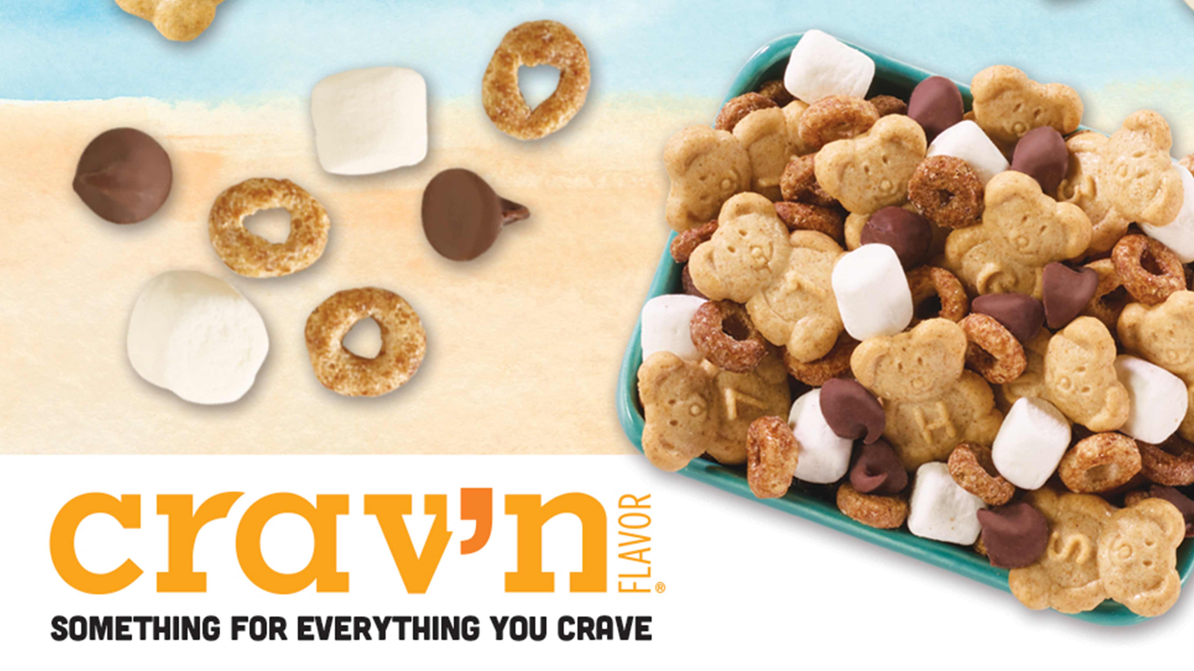 Image for Recipe Beary Sweet S'mores Snack Mix