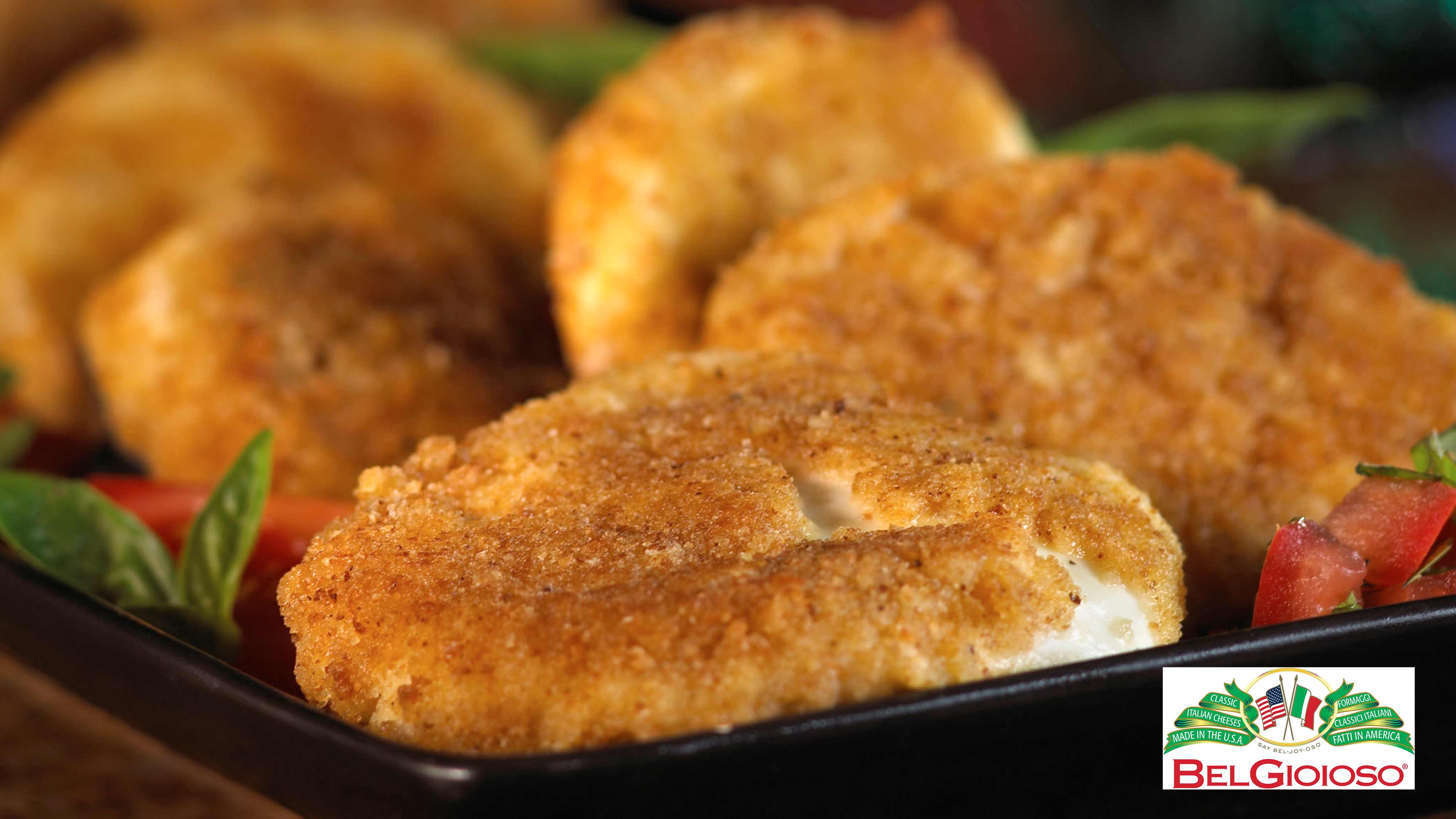 Image for Recipe Breaded Fresh Mozzarella with Red Sauce